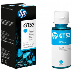 Bouteille d'encre  HP GT52 Cyan ( M0H54AE )